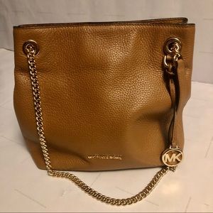 Michael Kors Brown Leather Tote